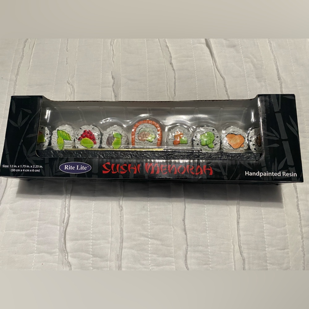 NIB Rite Lite Sushi Menorah NWB
